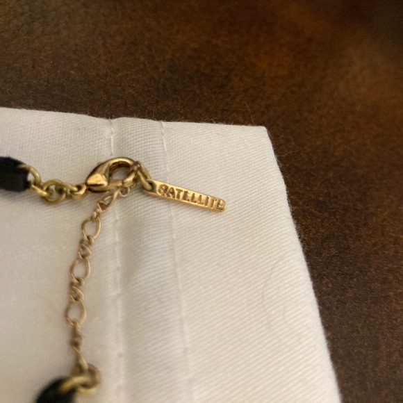 Brand new SATELLITE PARIS Leather and Swarovski Crystal Bracelet - Picture 5 of 6